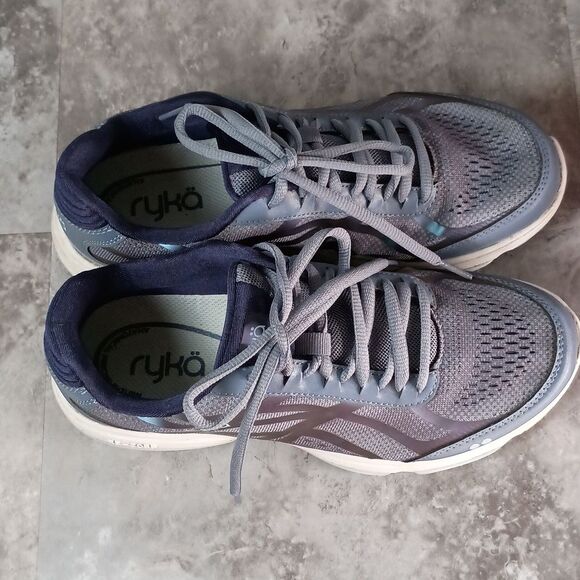 Ryka Women's Size 8.5 Devotion Plus 3 Walking Shoes Flintstone Blue - Picture 4 of 8